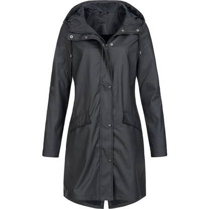 Uniq | Veste de pluie élégante pour femmes avec capuche