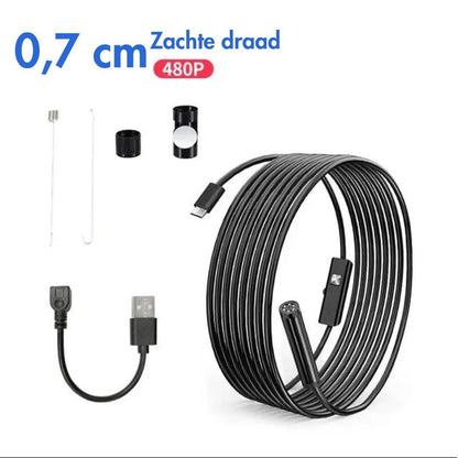 USB-endoscoop (universeel compatibel met alle platforms)