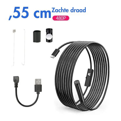 USB-endoscoop (universeel compatibel met alle platforms)