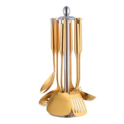 Stockholm 7-Piece Stainless Steel Kitchen Utensil Set - Durable - Functional - Stylish