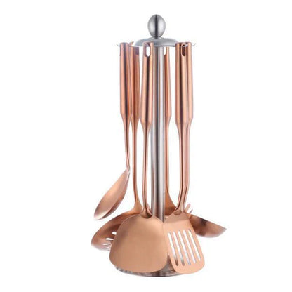Stockholm 7-Piece Stainless Steel Kitchen Utensil Set - Durable - Functional - Stylish