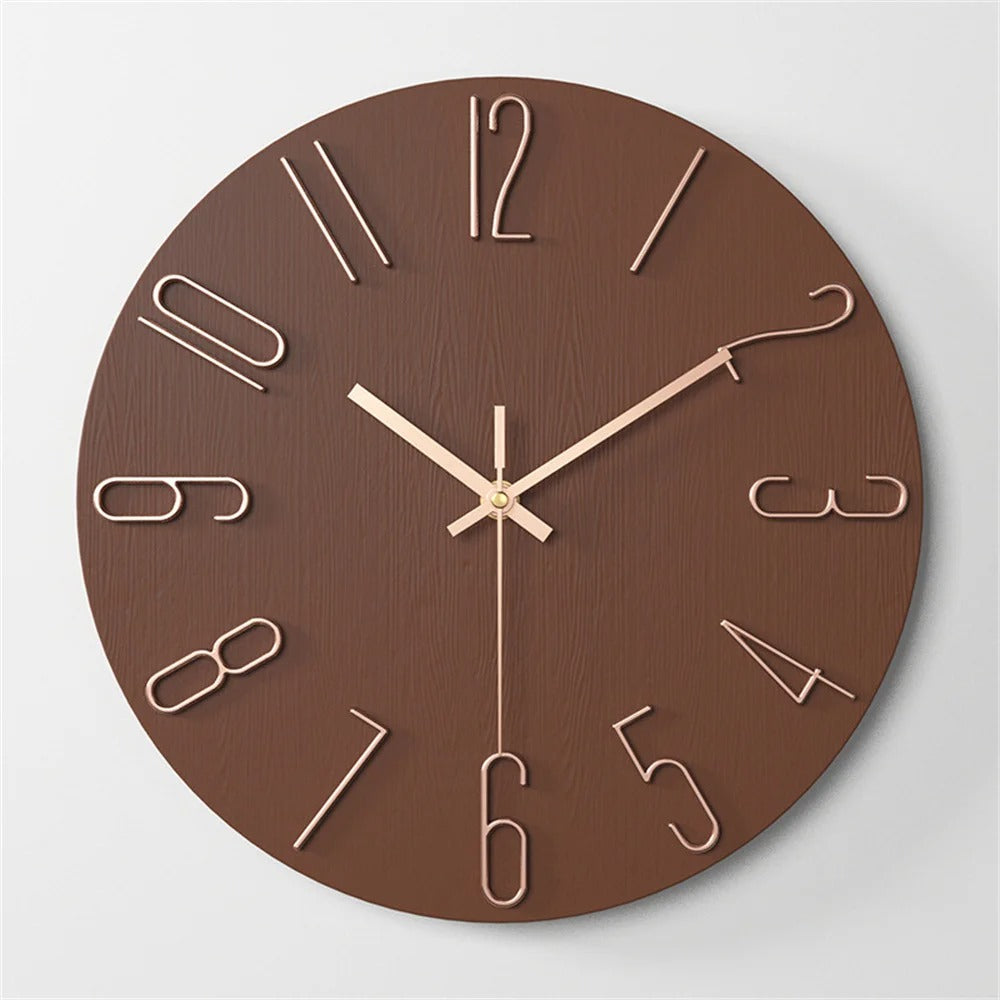 Modern Minimalist Wall Clock - Stylish - Functional - Timeless Design