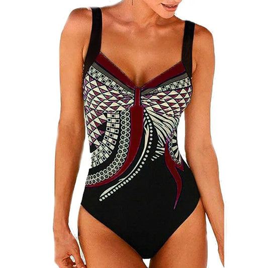 Zínia – Fato de banho estampado para mulher