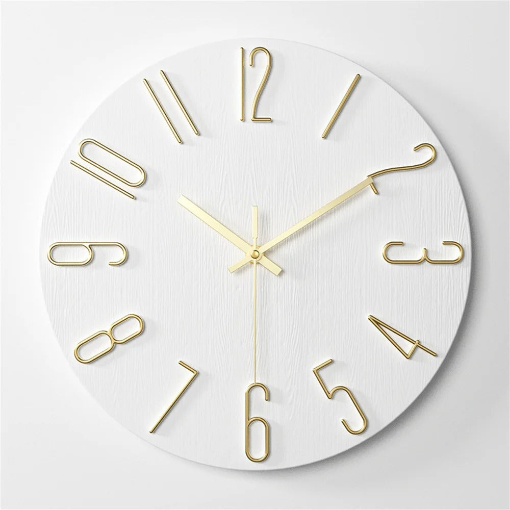 Modern Minimalist Wall Clock - Stylish - Functional - Timeless Design