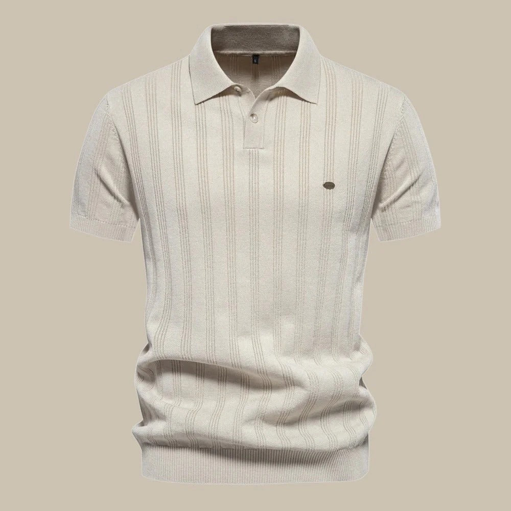 Polo de manga curta elegante para homem – Herold