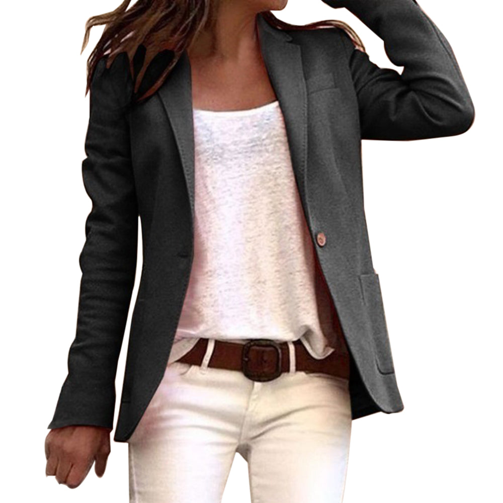 Dames zomerblazer met getailleerde pasvorm