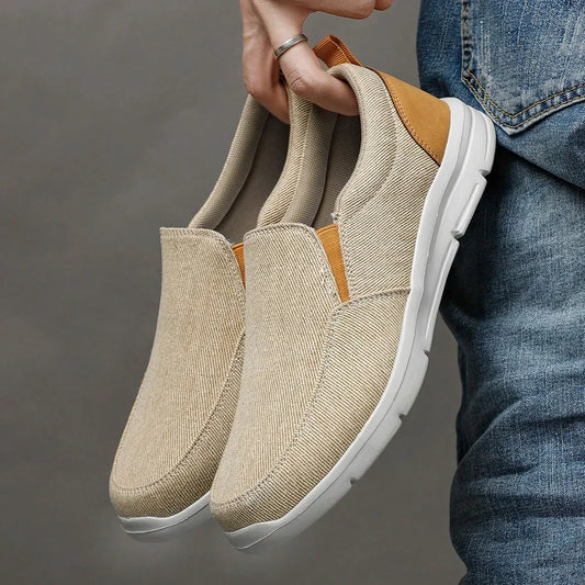 Fyodor - Zapatillas de lona de verano para hombre