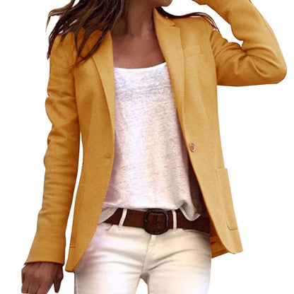 Dames zomerblazer met getailleerde pasvorm
