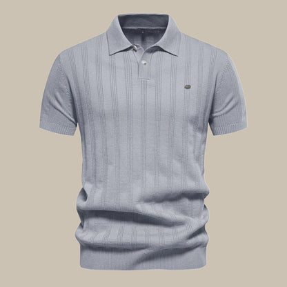Polo de manga curta elegante para homem – Herold