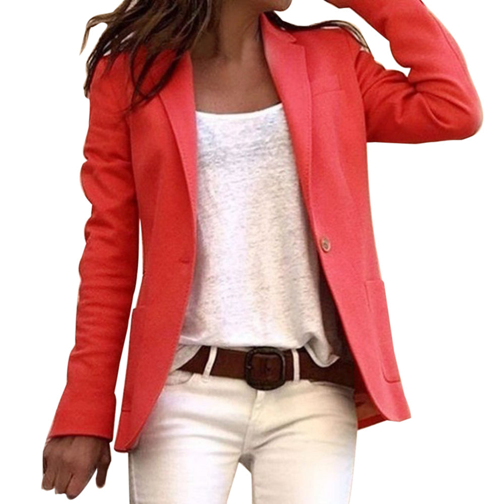 Dames zomerblazer met getailleerde pasvorm
