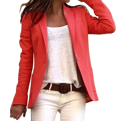 Dames zomerblazer met getailleerde pasvorm