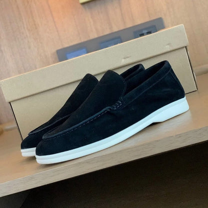 Verona - suède loafers – Italiaanse elegantie