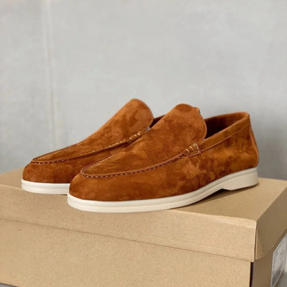 Verona - suède loafers – Italiaanse elegantie