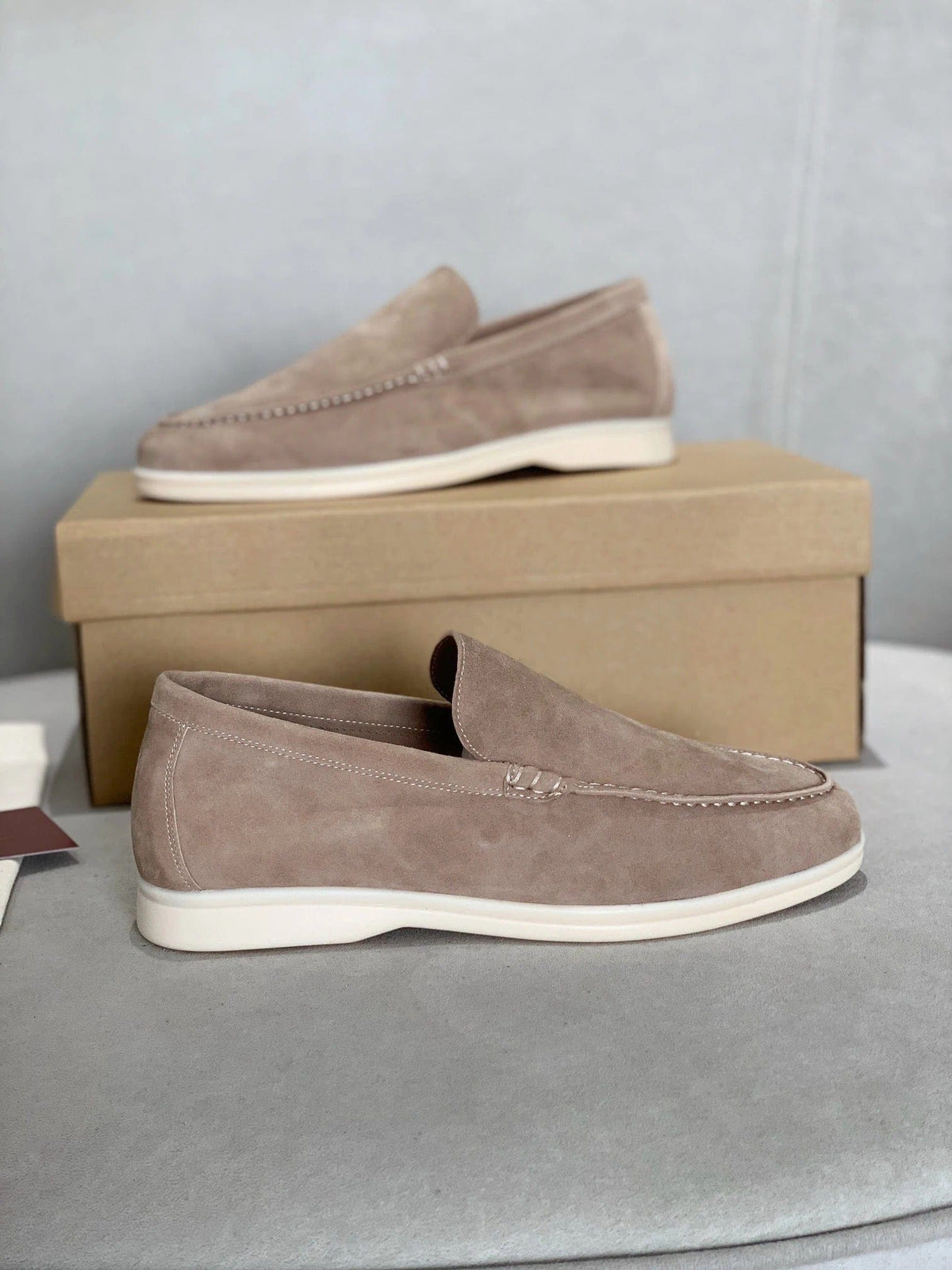 Verona - suède loafers – Italiaanse elegantie