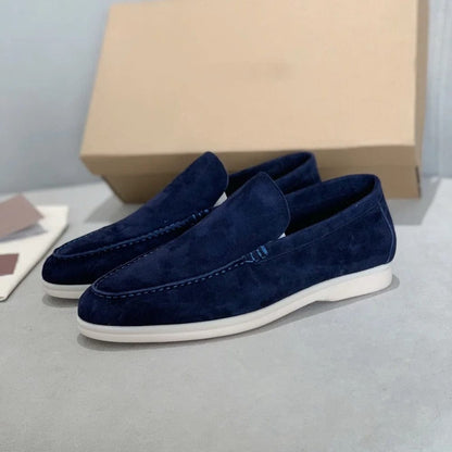 Verona - suède loafers – Italiaanse elegantie