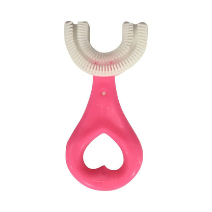 ProFlux - Spazzolino da denti per bambini a forma di U a 360° ultra morbido
