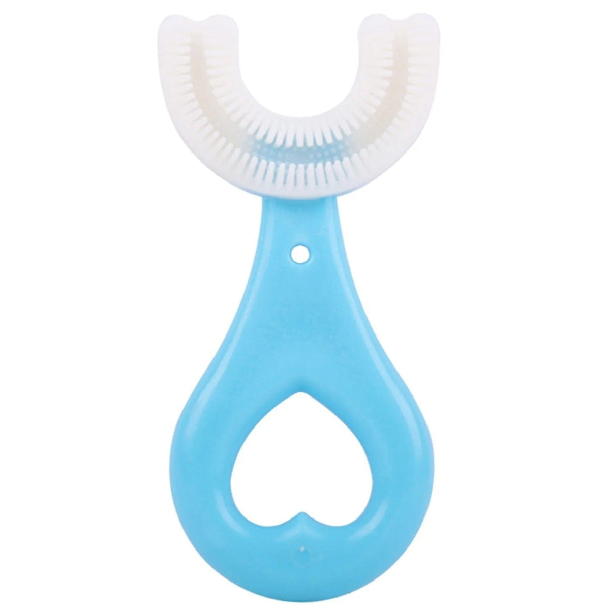 ProFlux - Spazzolino da denti per bambini a forma di U a 360° ultra morbido