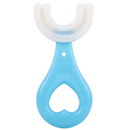 ProFlux - Spazzolino da denti per bambini a forma di U a 360° ultra morbido