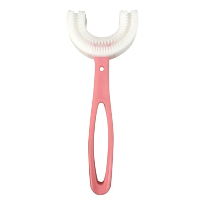 ProFlux - Spazzolino da denti per bambini a forma di U a 360° ultra morbido