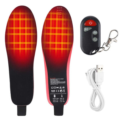 Universal Rechargeable Heated Insoles in 30 Seconds