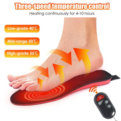 Universal Rechargeable Heated Insoles in 30 Seconds