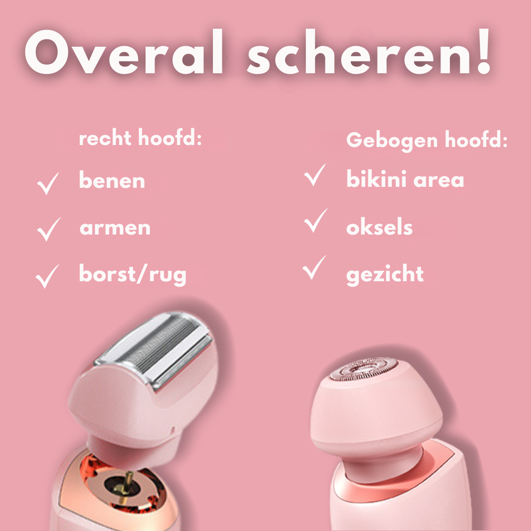 Het soepele scheerapparaat
