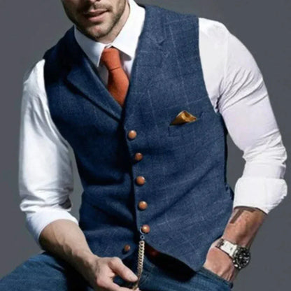 Gilet vintage – classico fascino rétro con stile a strati