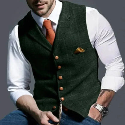 Gilet vintage – classico fascino rétro con stile a strati