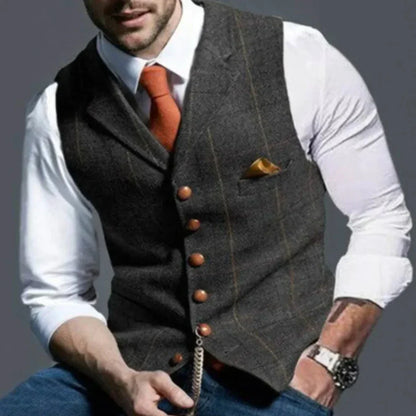 Gilet vintage – classico fascino rétro con stile a strati