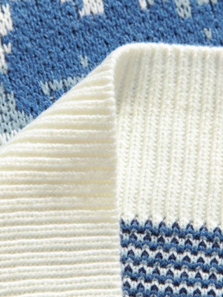 Pull vintage de montagne