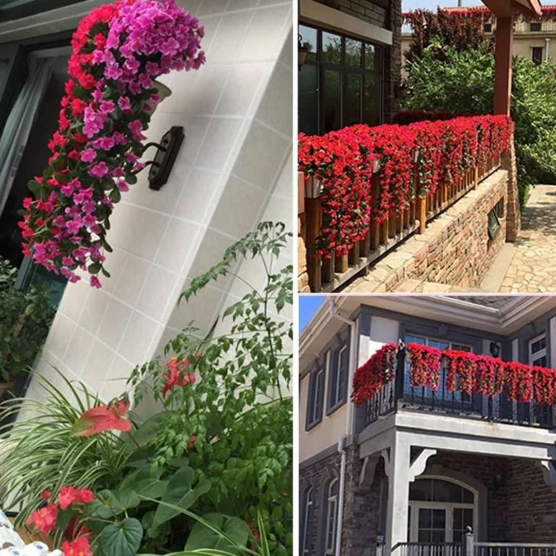 Violet | Hanging Flower Basket
