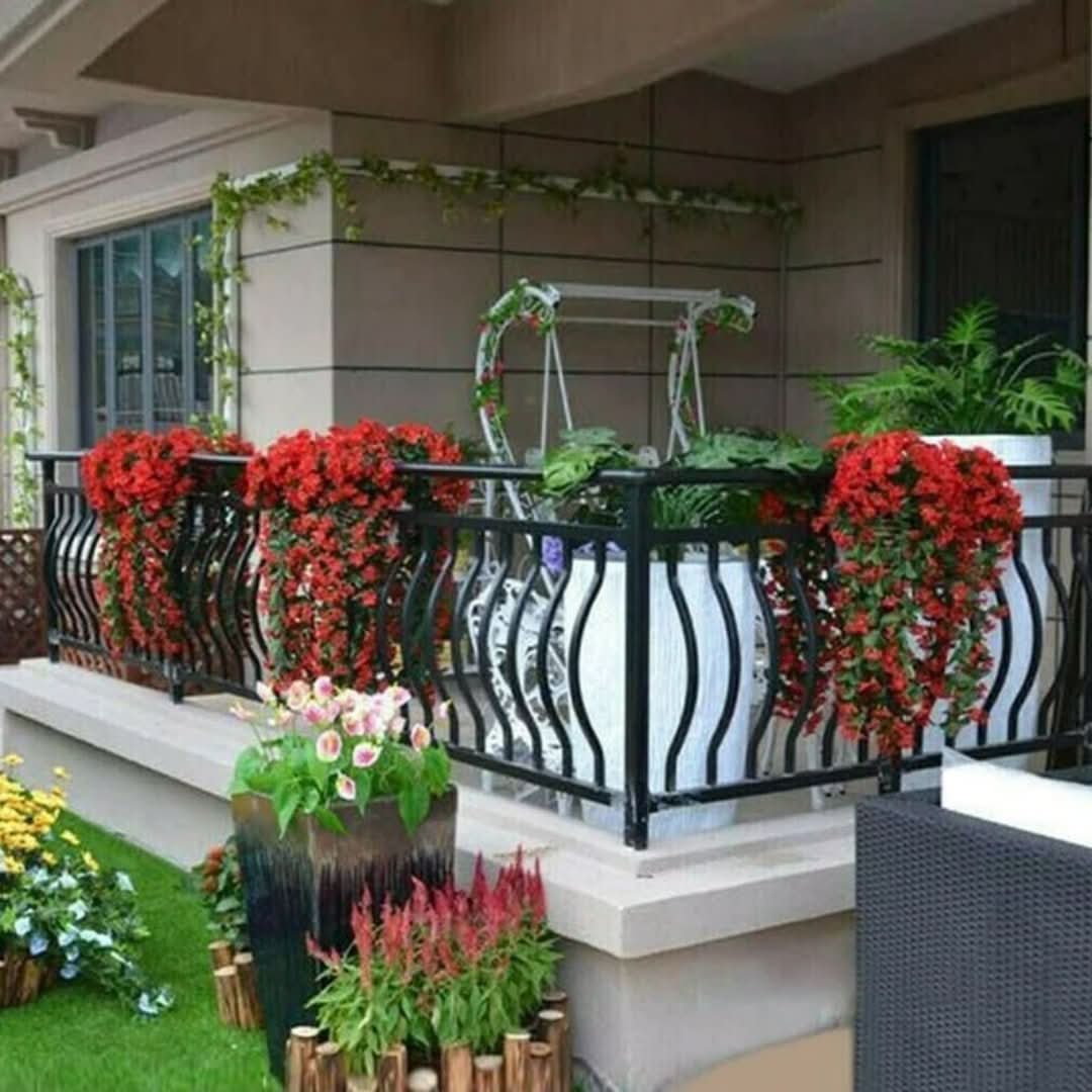 Violet | Hanging Flower Basket
