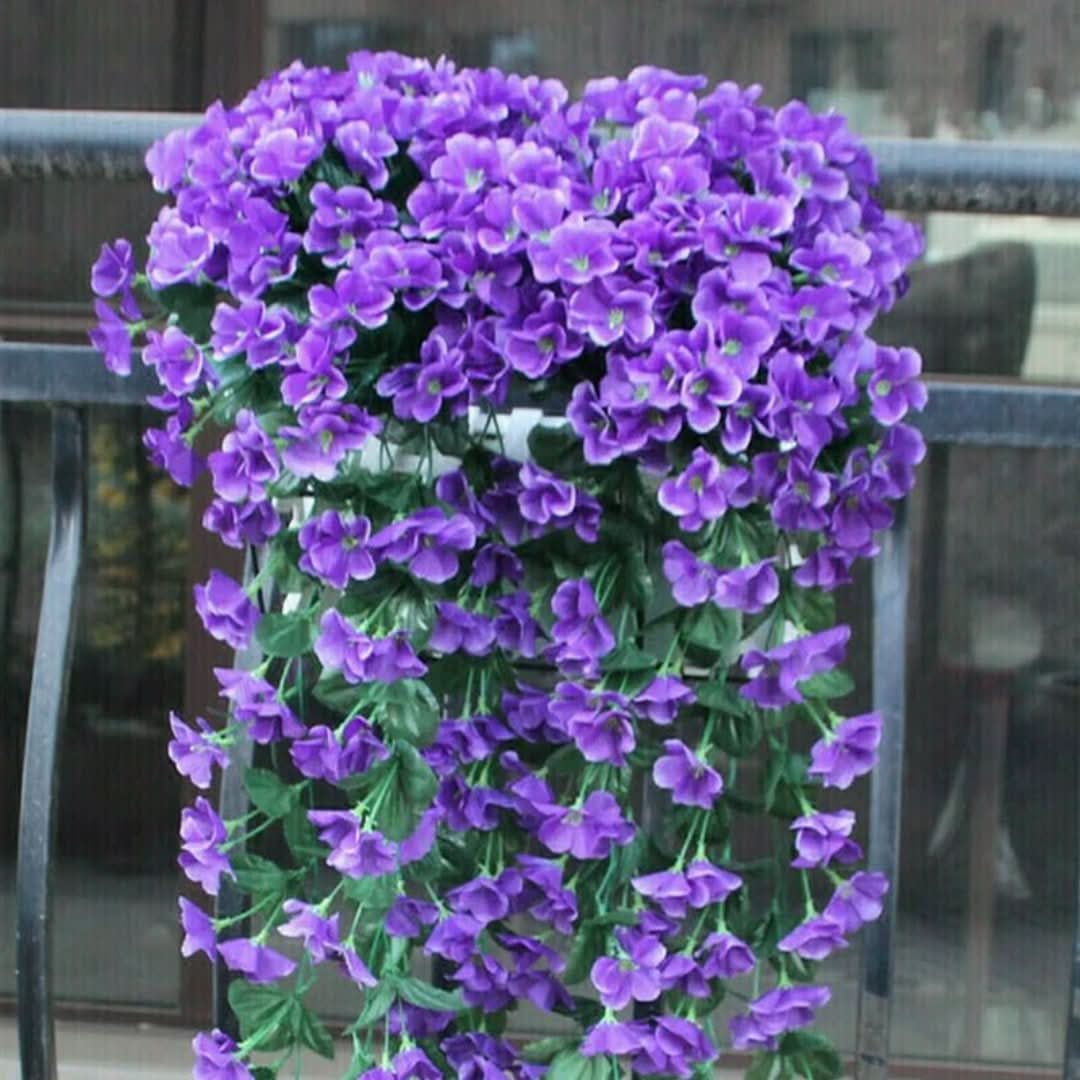 Violet | Hanging Flower Basket