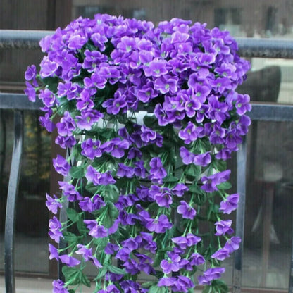 Violet | Hanging Flower Basket