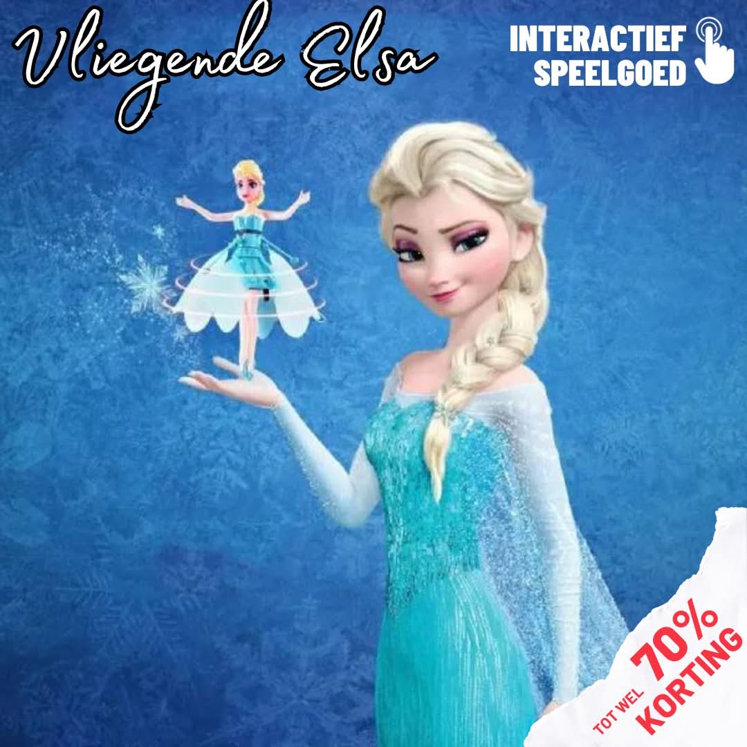 Elsa volante | Bambola fata volante