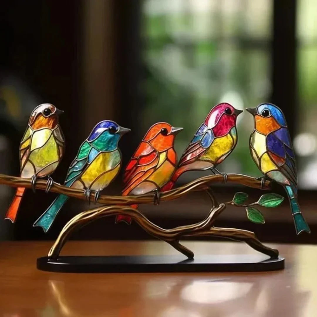 Bird Art | Hand-Painted
