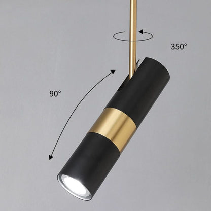 Suspension avec projecteur