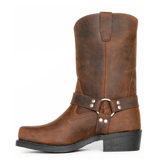 Elegante wasserdichte Cowboy-Stiefel für Herren