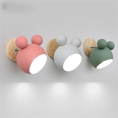 GlowKids - Lampada da parete LED nordica per la cameretta dei bambini