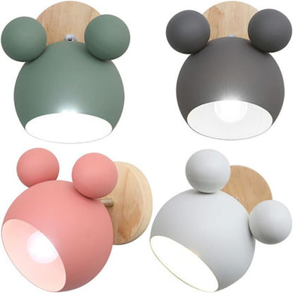 GlowKids - Lampada da parete LED nordica per la cameretta dei bambini