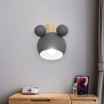 GlowKids - Lampada da parete LED nordica per la cameretta dei bambini
