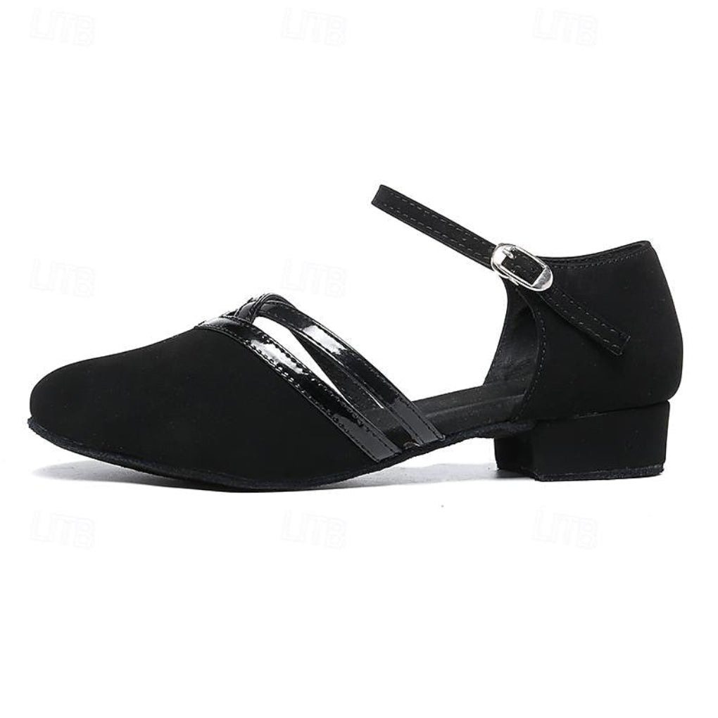 Latin American Dance Shoes for Girls on the Dance Floor