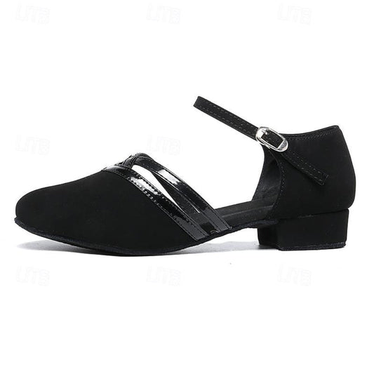 Scarpe da ballo latinoamericano per ragazze da pista