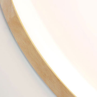 Ozawa LED Ceiling Light Wood Metal