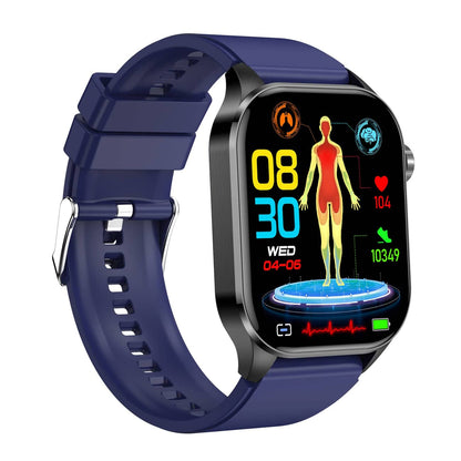LifeSync – Advanced Smartwatch with ECG, Blood Sugar and Blood Pressure Monitoring