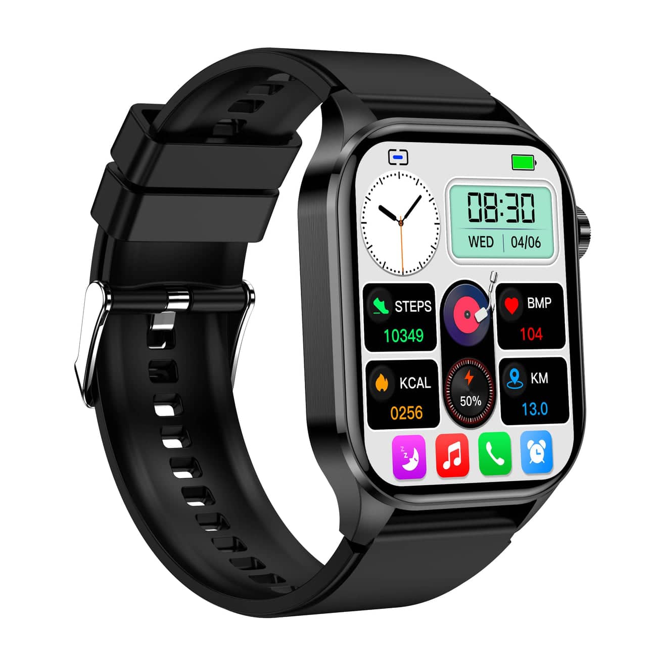 LifeSync – Advanced Smartwatch with ECG, Blood Sugar and Blood Pressure Monitoring