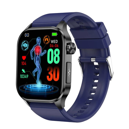LifeSync – Advanced Smartwatch with ECG, Blood Sugar and Blood Pressure Monitoring