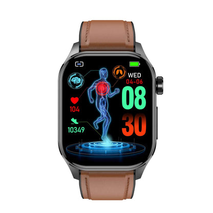 LifeSync – Advanced Smartwatch with ECG, Blood Sugar and Blood Pressure Monitoring