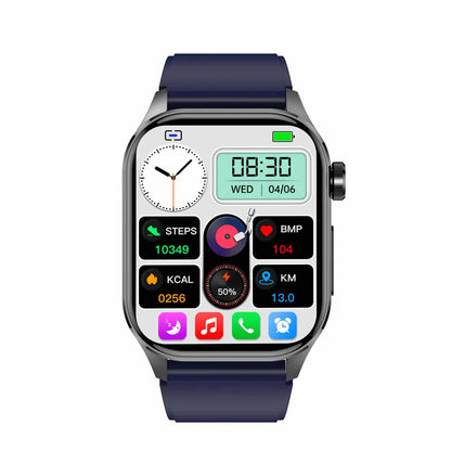 LifeSync – Advanced Smartwatch with ECG, Blood Sugar and Blood Pressure Monitoring