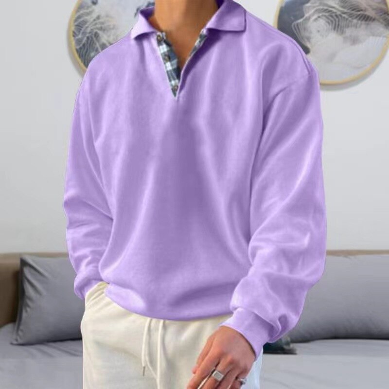 Men's Pullover with Classic Design